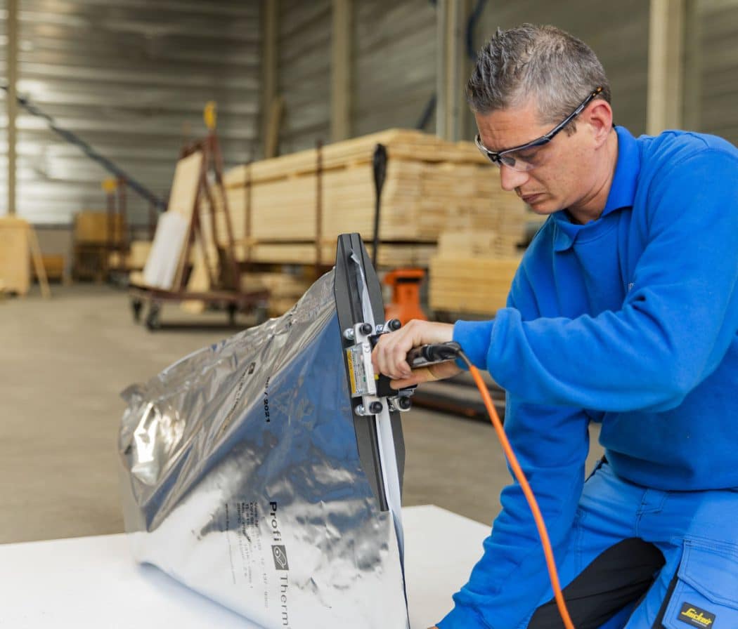 Aanbrengen van folie