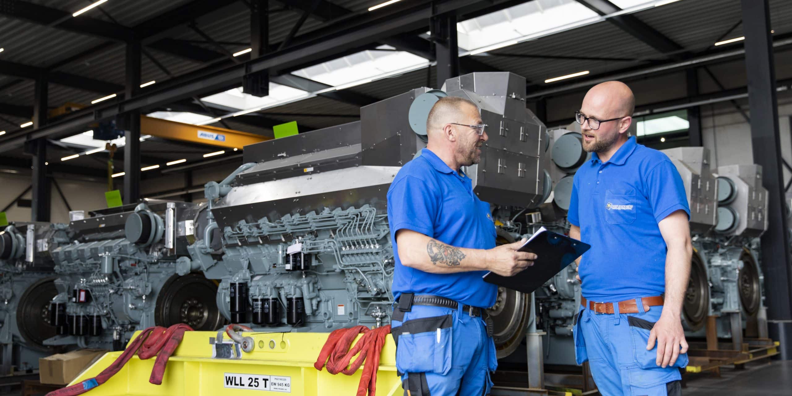 BODE Freight Protection Werkoverleg