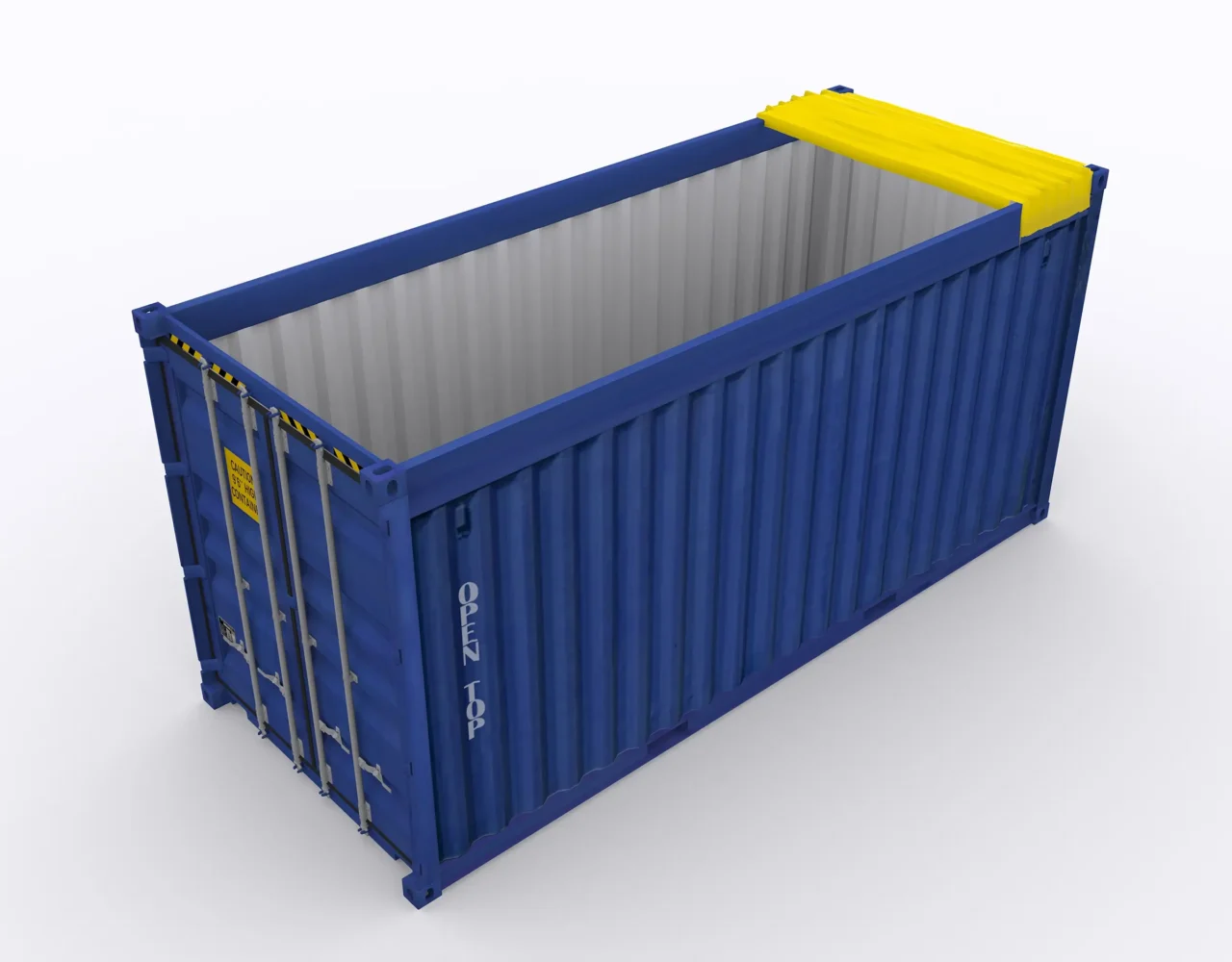 Open top container