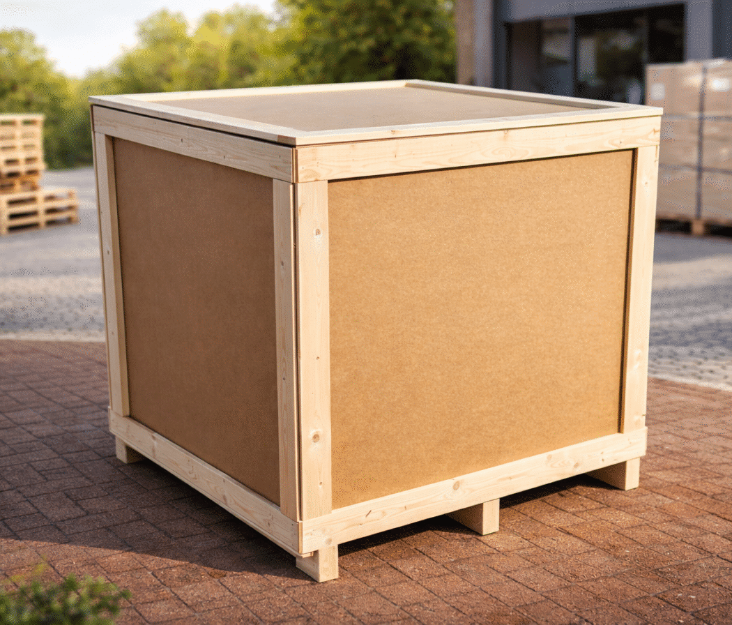 Kartonnen kist op maat gemaakt